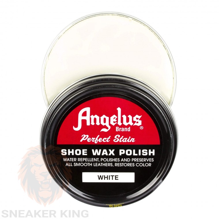 Віск для шкіри Angelus shoe wax White (білий) made in USA